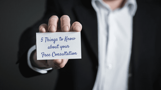 5 things to know about free consultation