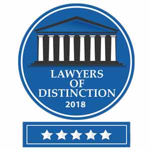 Lawyers of Distinction, 2018